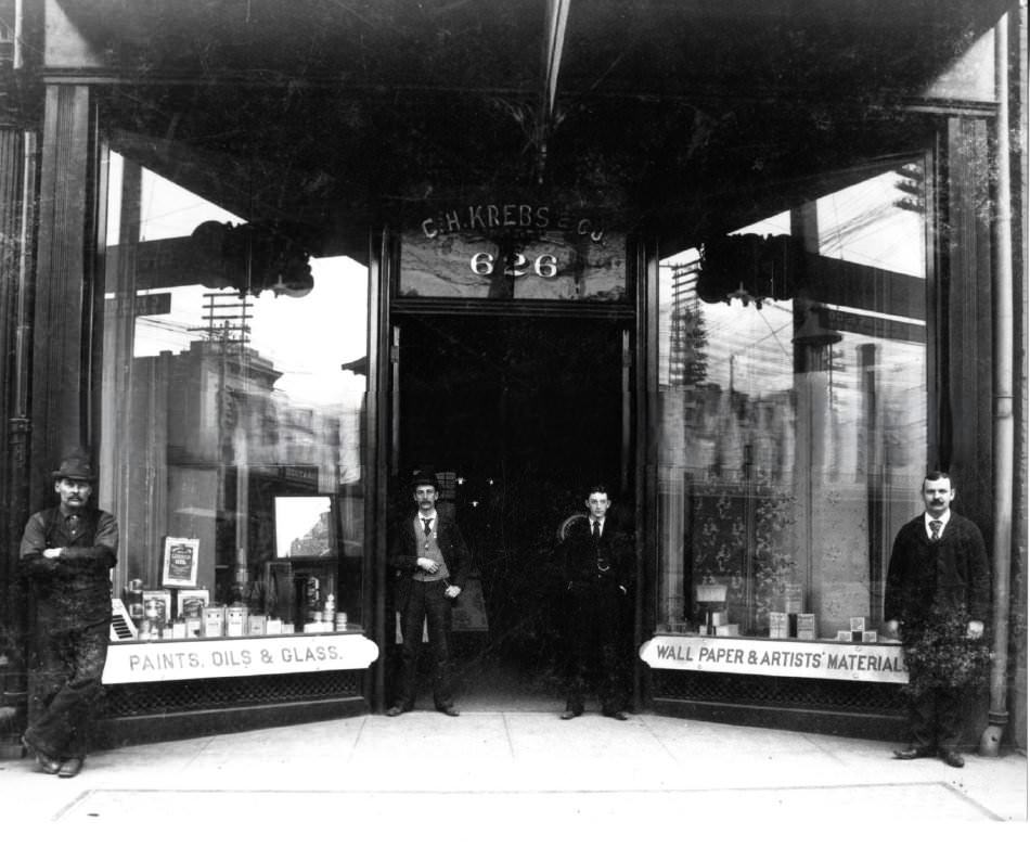 #227 C.H. Krebs & Co. Store, Sacramento, 1896