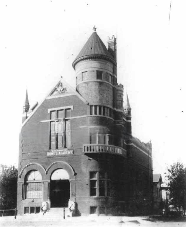 #23 Howe’s Academy, N. W. Cor. Ninth and I Sts., Sacramento, 1890