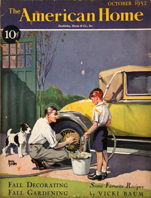 #16 The American Home cover, October 1932