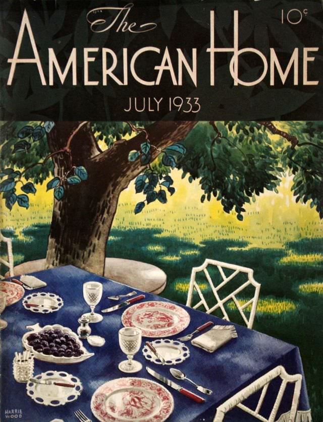 #2 The American Home cover, July 1933
