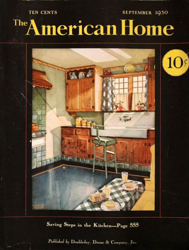#7 The American Home cover, September 1930
