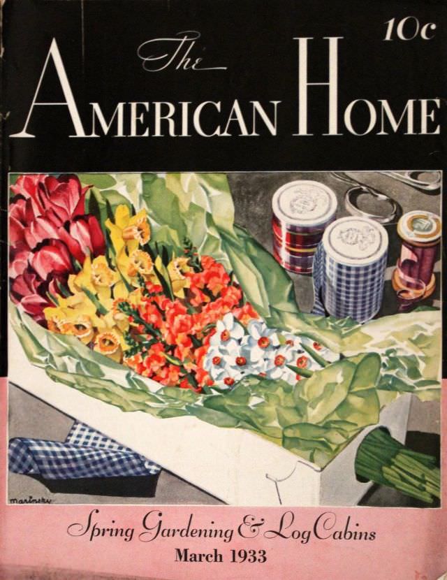 #23 The American Home cover, March 1933