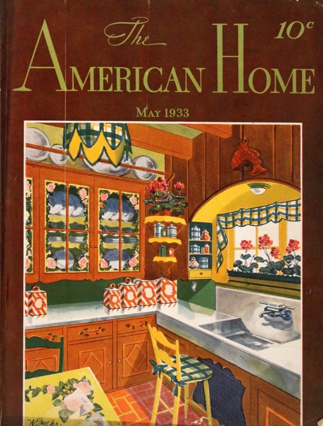 #24 The American Home cover, May 1933
