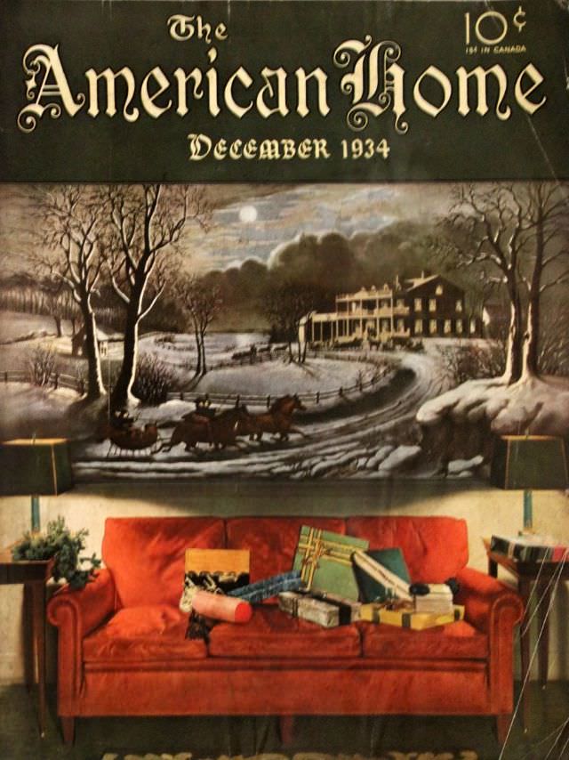 #26 The American Home cover, December 1934