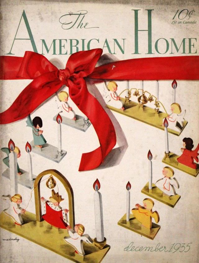 #27 The American Home cover, December 1935