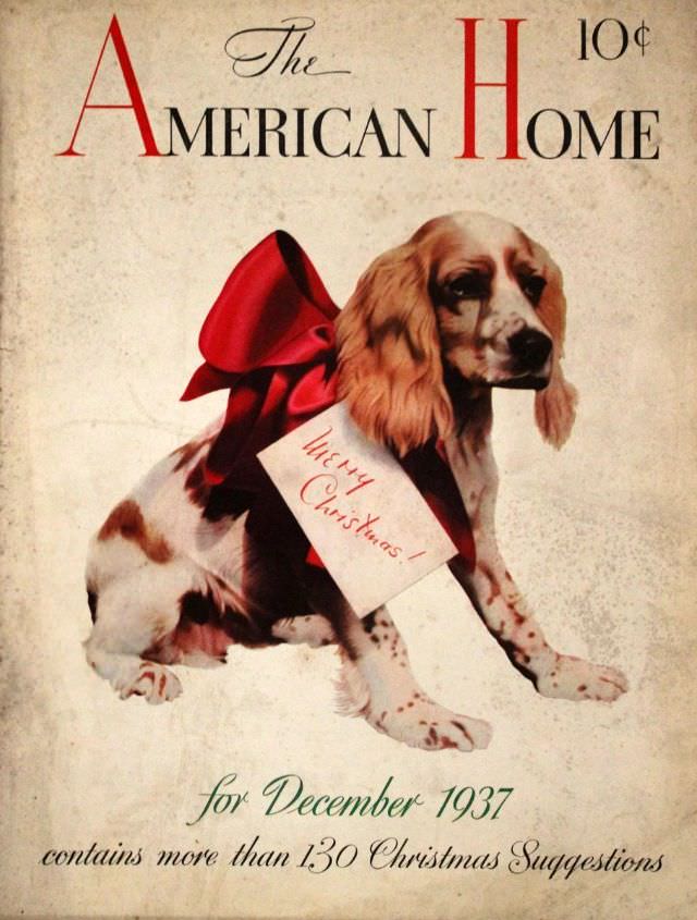 #30 The American Home cover, December 1937