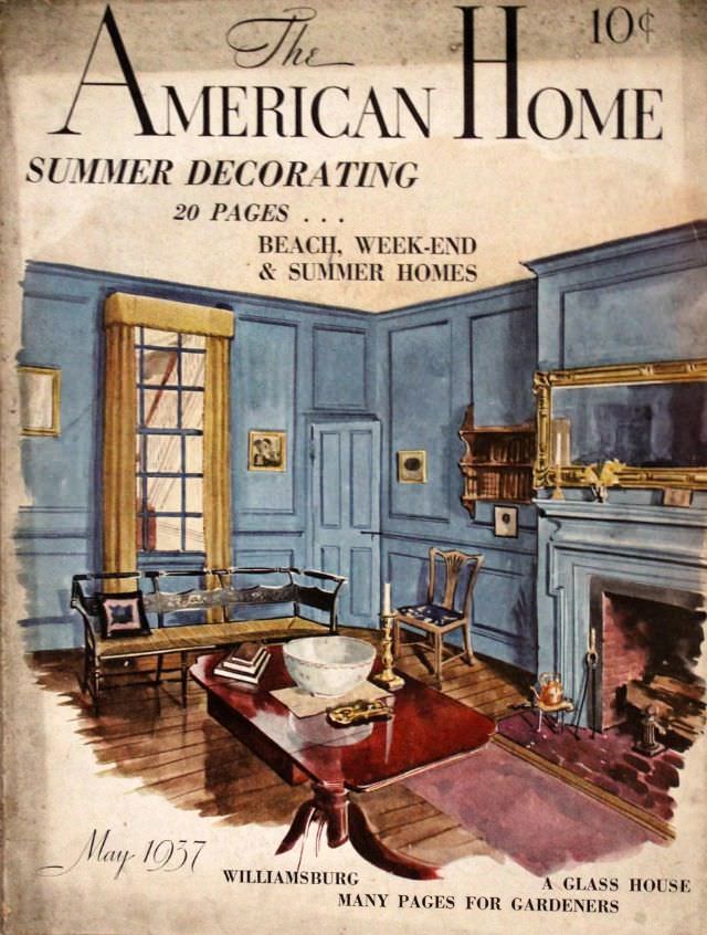 #5 The American Home cover, May 1937
