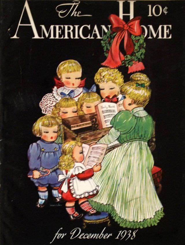 #32 The American Home cover, December 1938