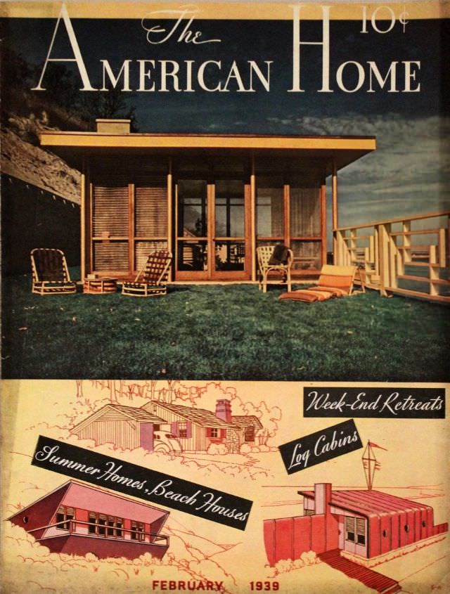 #36 The American Home cover, February 1939