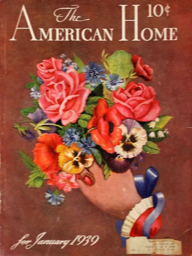 #37 The American Home cover, January 1939