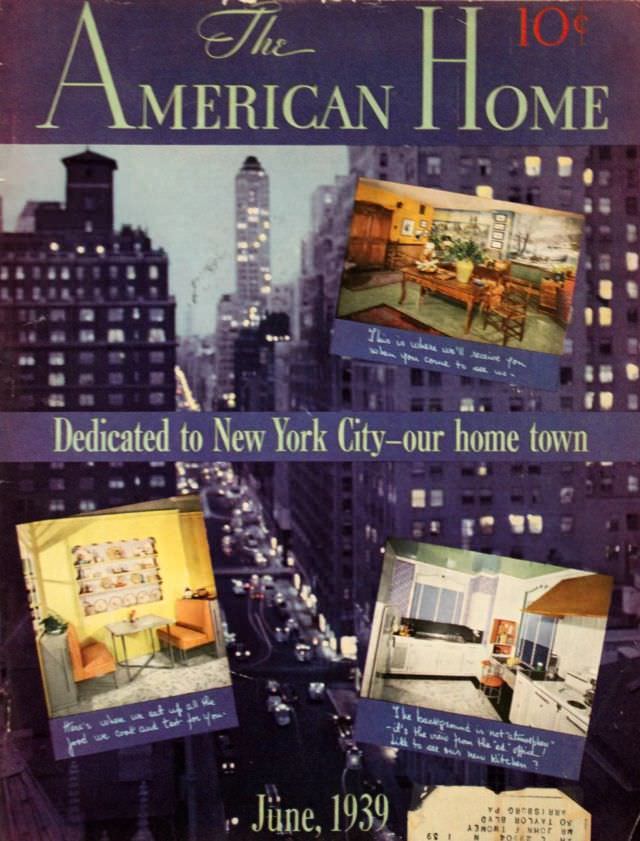 #38 The American Home cover, June 1939