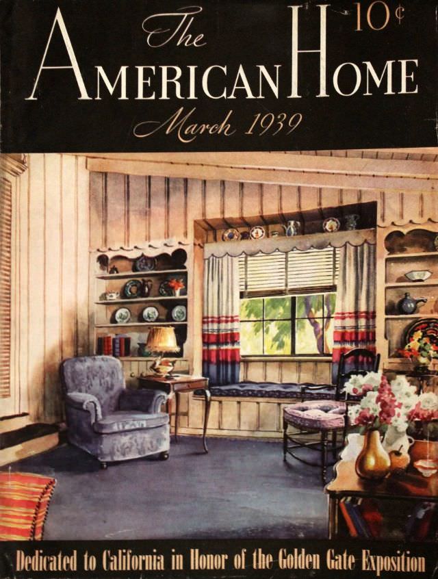 #39 The American Home cover, March 1939