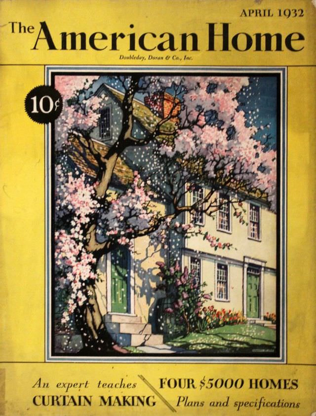 #10 The American Home cover, April 1932