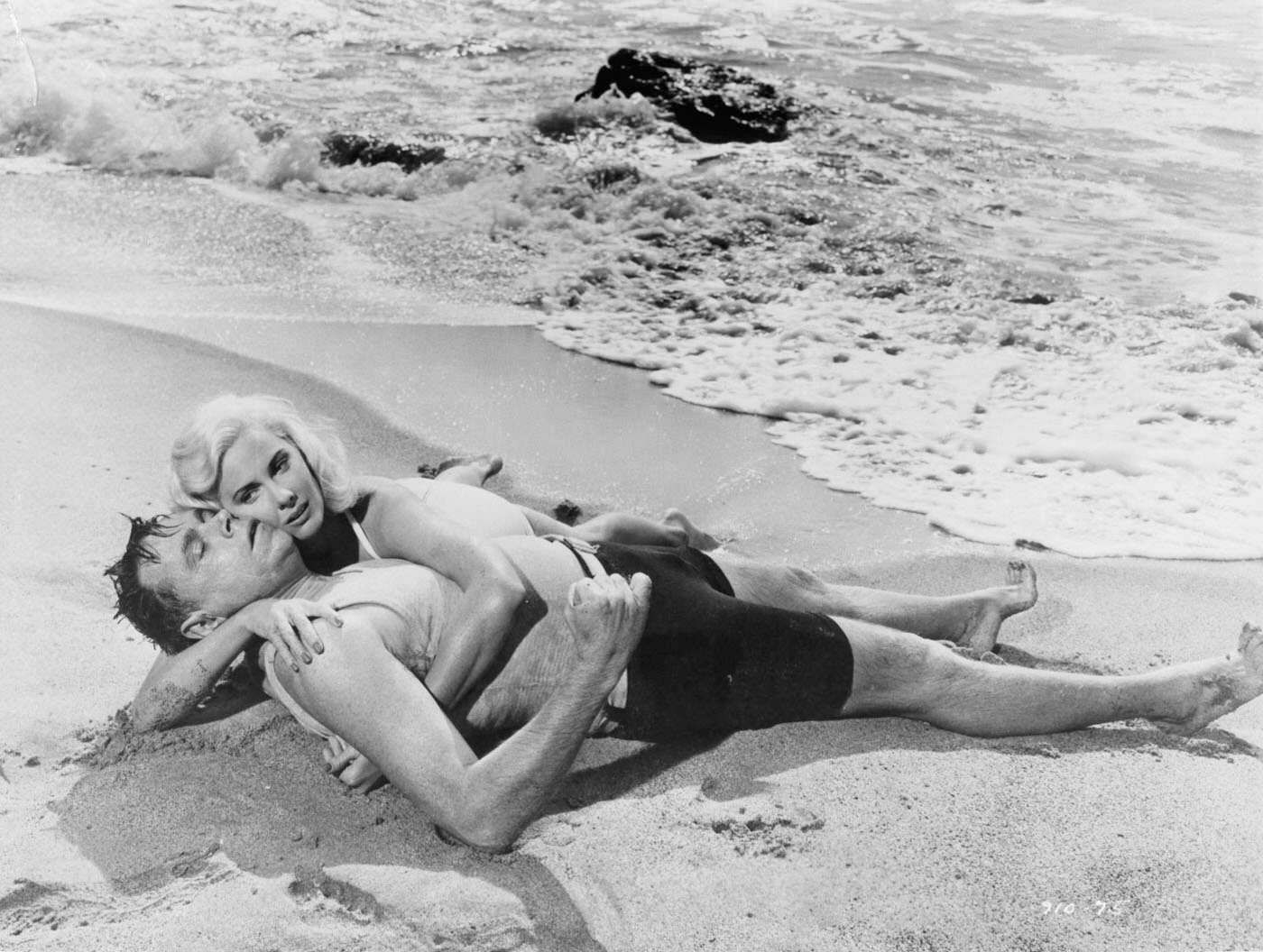 Marilyn Monroe and Tom Ewell in a scene from ‘The Seven Year Itch’, 1955