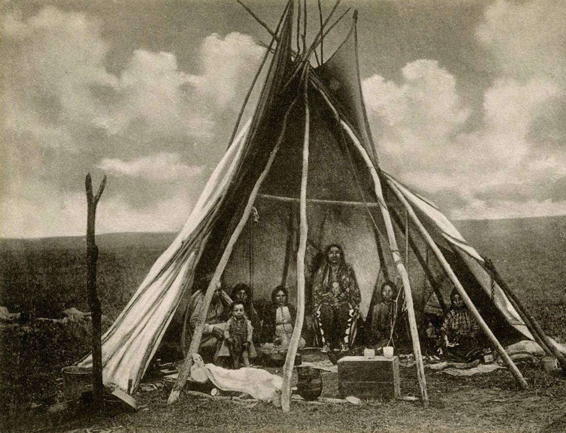 #4 Pawnee Tipi, or tepee. The Pawnee Nation are native to present day Nebraska and Northern Kansas. Tipis were only used when travelling, as an alternative to the usual earth villages, 1907