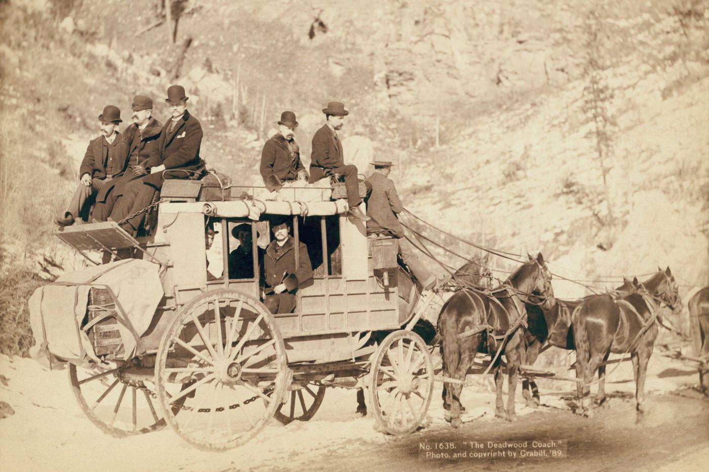 #47 Deadwood Coach, United States, circa 1890.