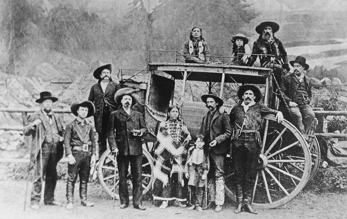 #64 Buffalo Bill Cody’s Wild West Troupe, USA: Cody’s Original Wild West Show.