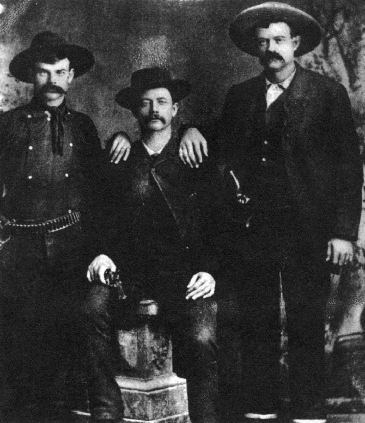 #67 A disputed photograph of the train robber and outlaw Sam Bass, c1877-1878
