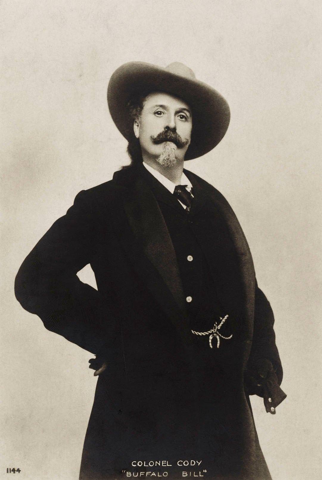 #74 Buffalo Bill – Colonel W F Cody, famous for his cowboy shows about the Wild West of America. 26 February 1846