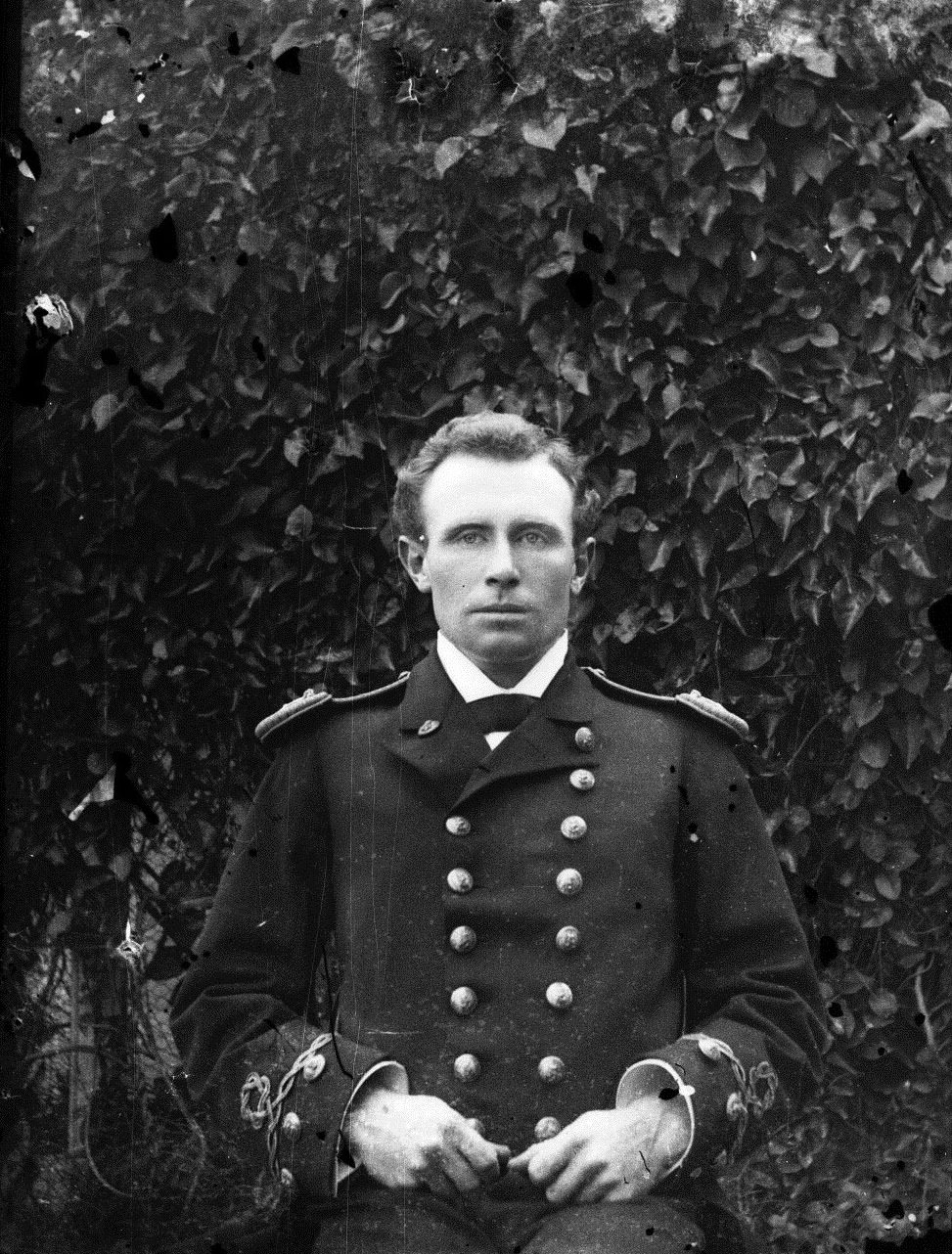 #38 Portrait of a naval officer, about 1900