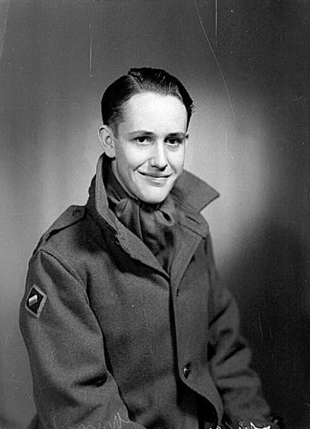 #44 Portrait of a soldier, likely a member of the 7th Division Signals