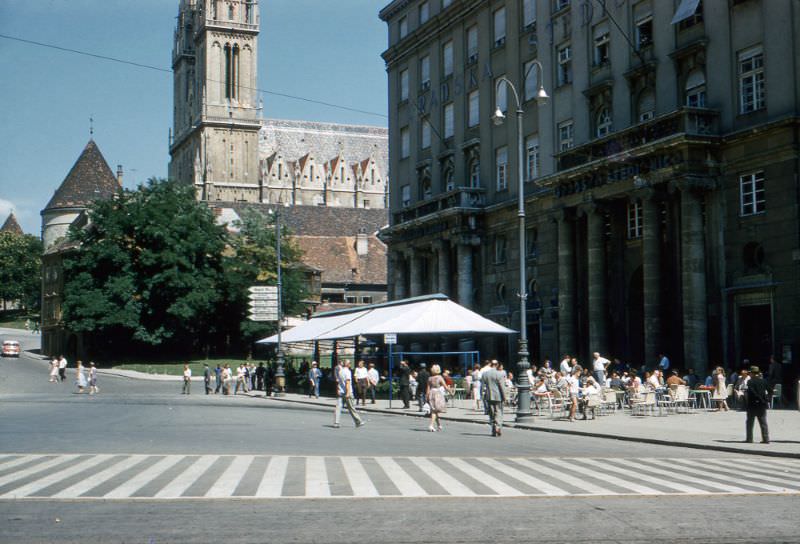 #11 Ban Jelačić Square, Zagreb, Croatia, Yugoslavia, 1960