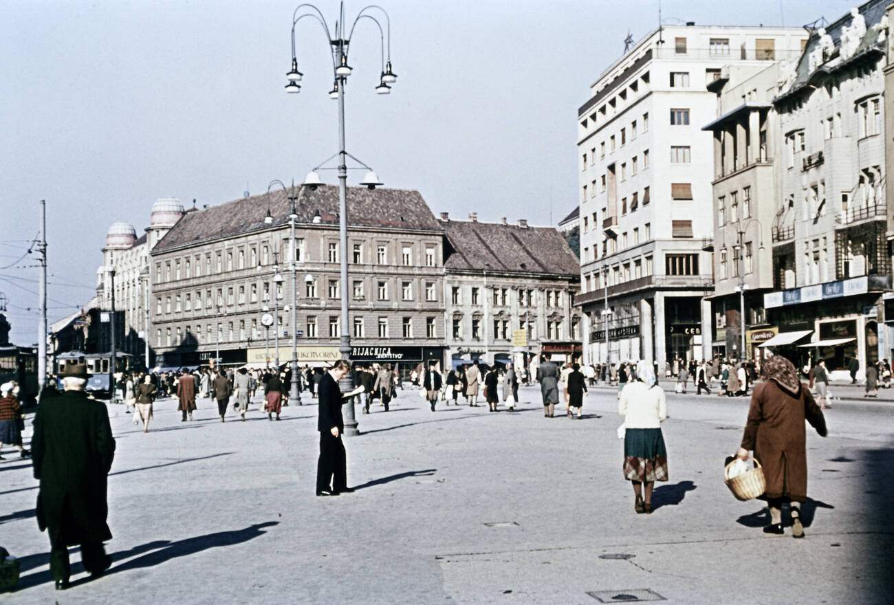 #56 Zagreb, squares, 1960