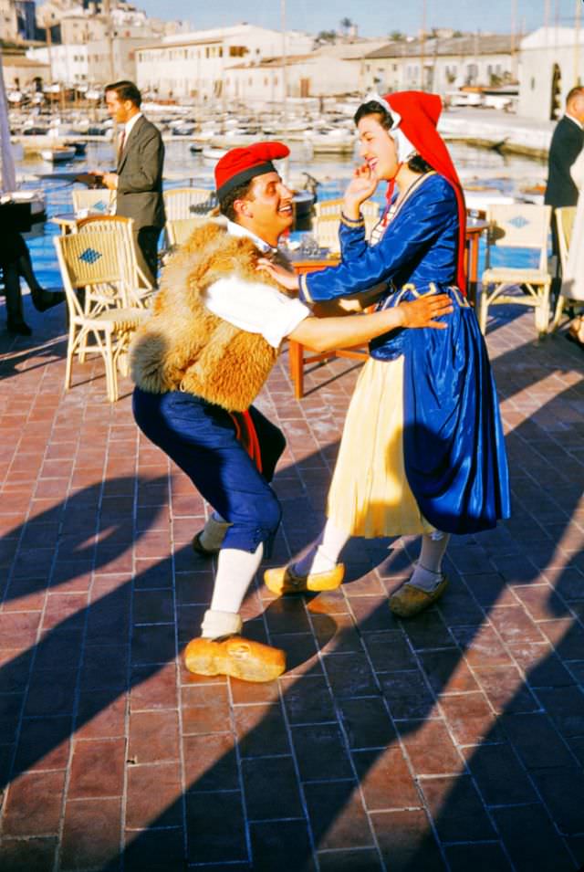 #93 Traditional dancing at the Palma Yacht Club, Palma, Mallorca.