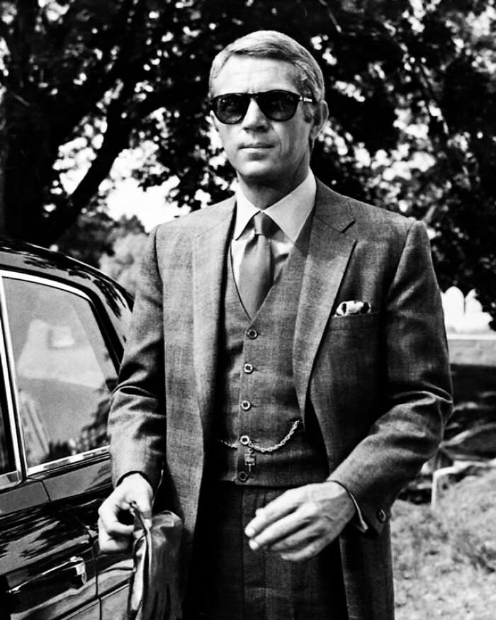 #44 Steve McQueen – The Thomas Crown Affair, 1967