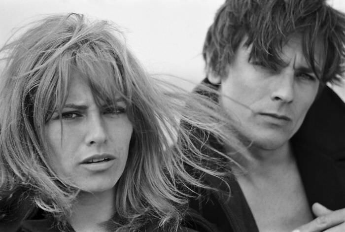 #55 Nathalie and Alain Delon