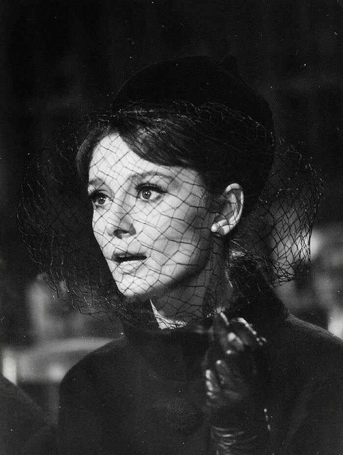 #61 Audrey Hepburn in Charade, 1963