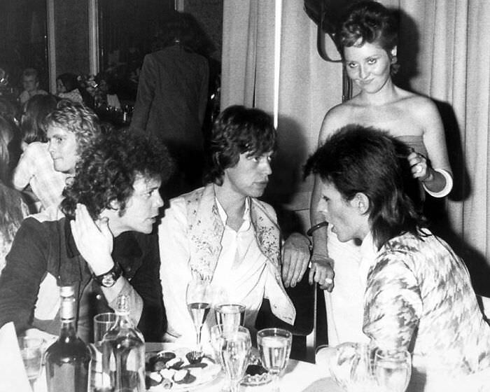 #93 Lou Reed, Mick Jagger, and David Bowie
