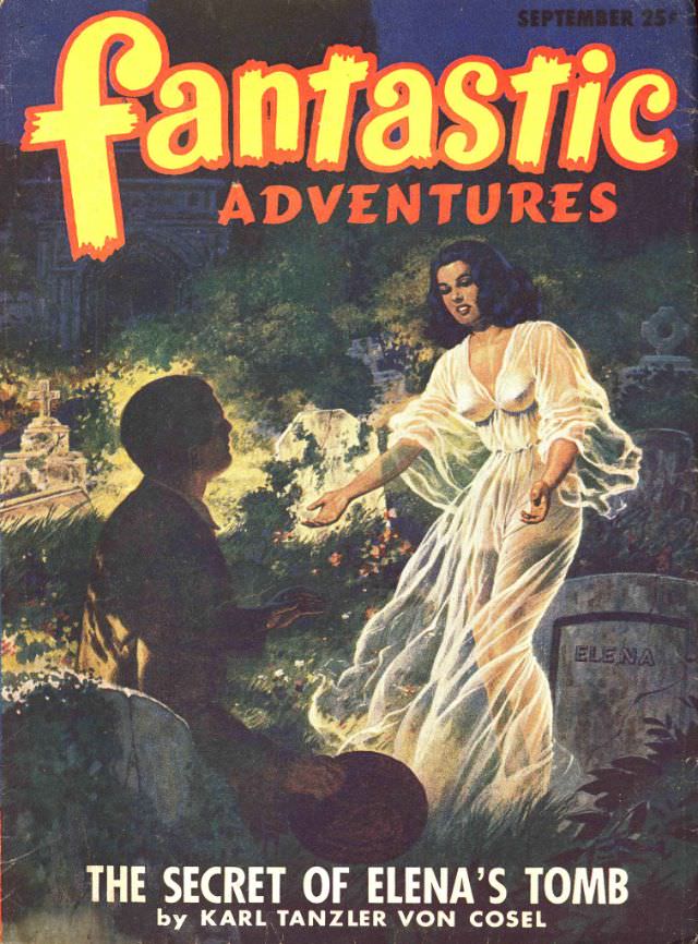 #17 Fantastic Adventures cover, September 1947