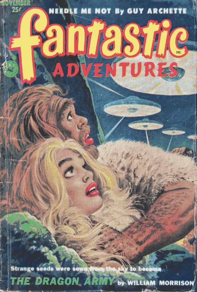 #31 Fantastic Adventures cover, November 1952