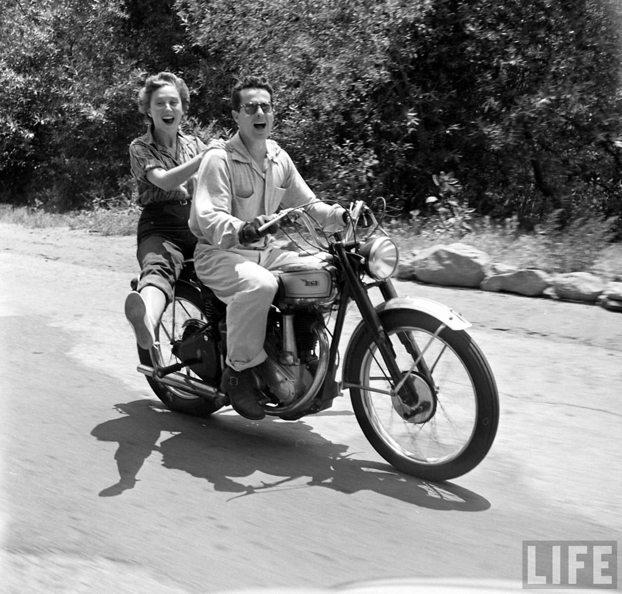 Pioneers of the Road: LIFE Magazine’s Female Motorcyclists of 1949 Vehicles &; Transportation