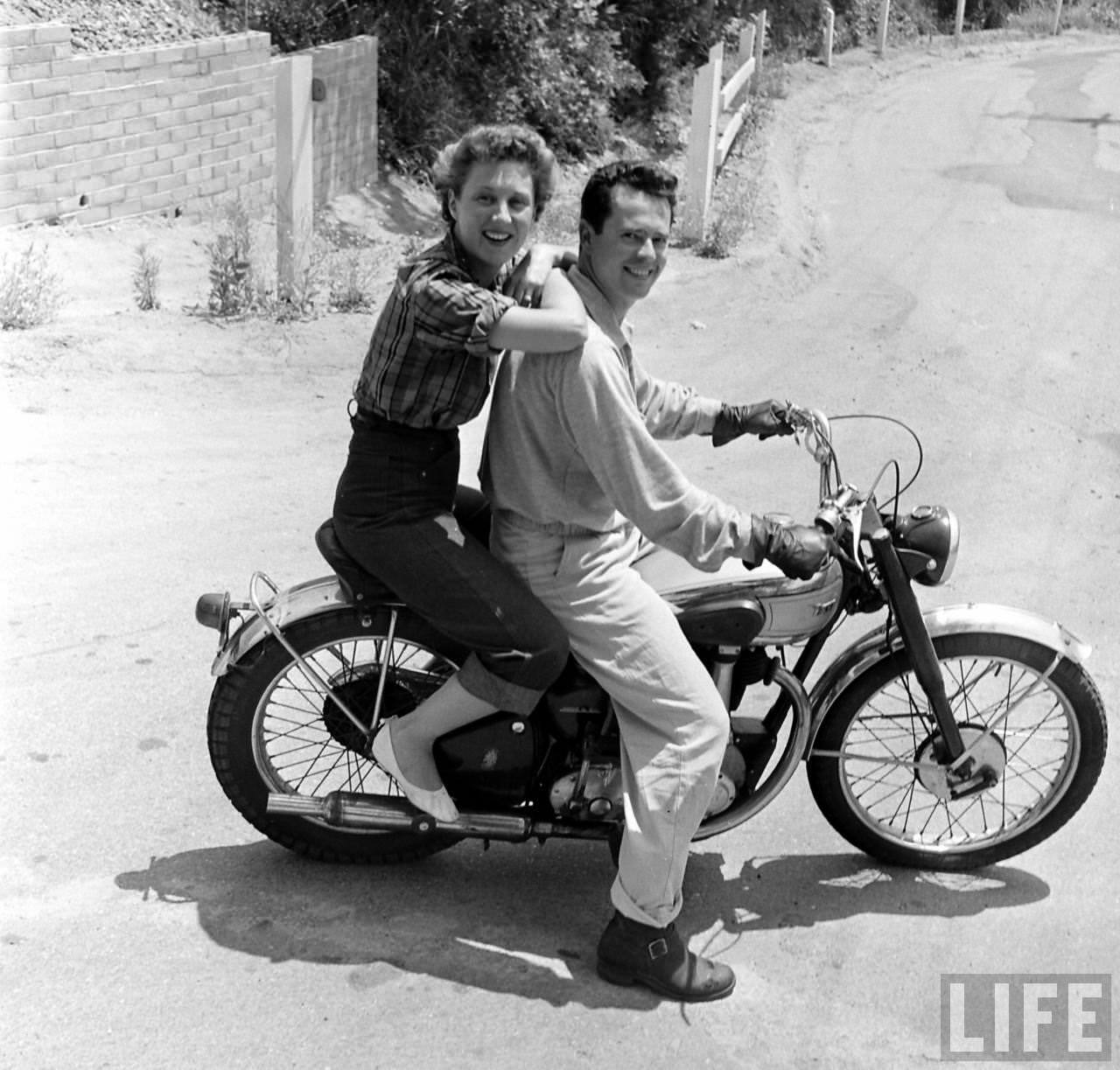 Pioneers of the Road: LIFE Magazine’s Female Motorcyclists of 1949 Vehicles &; Transportation