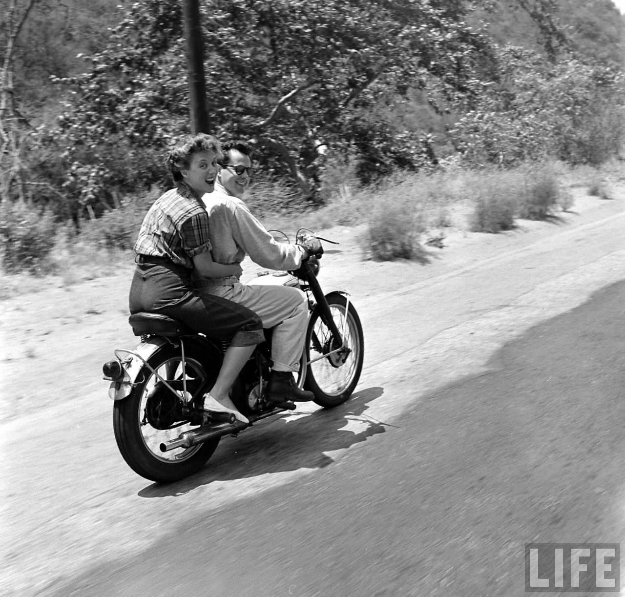 Pioneers of the Road: LIFE Magazine’s Female Motorcyclists of 1949 Vehicles &; Transportation