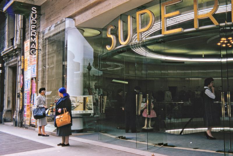 #162 Supermag Clothing Store, 50 Rue de Rennes, Paris.