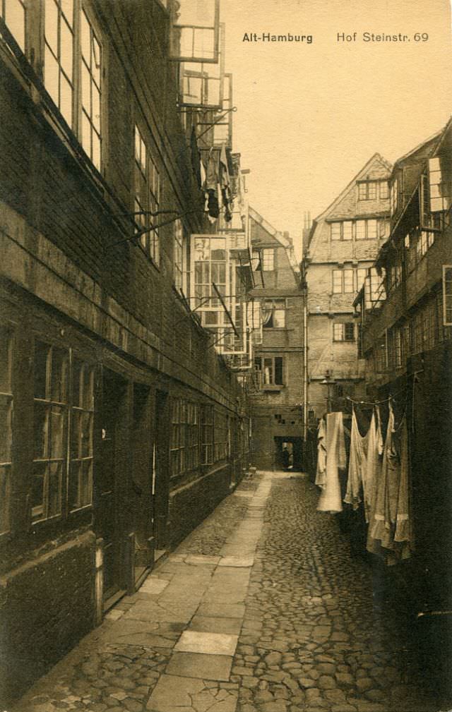 #12 Hof Steinstr. 69, Hamburg