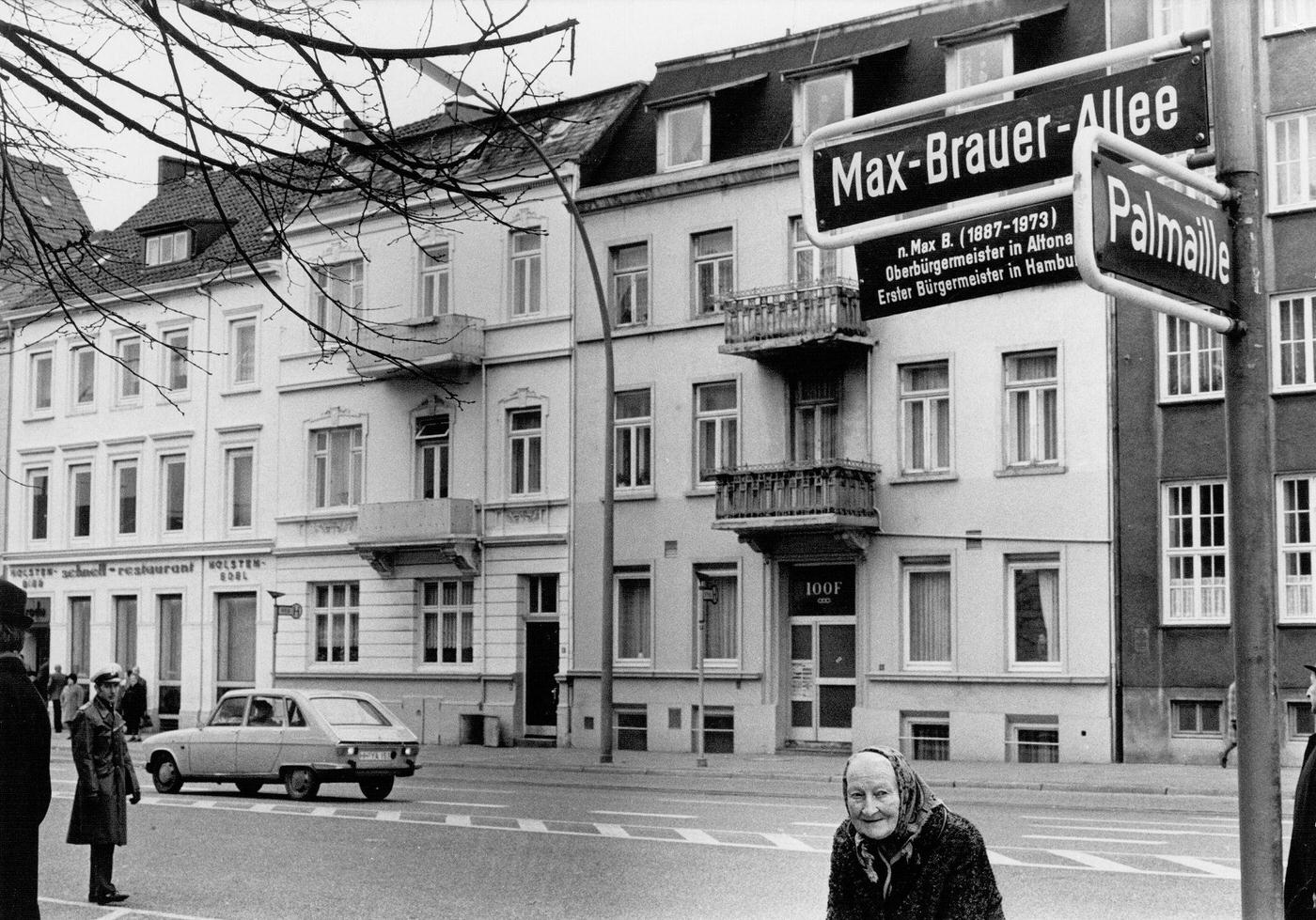 #2 Hamburg, Germany: Renaming of the Altona avenue to Max-Brauer-Allee.