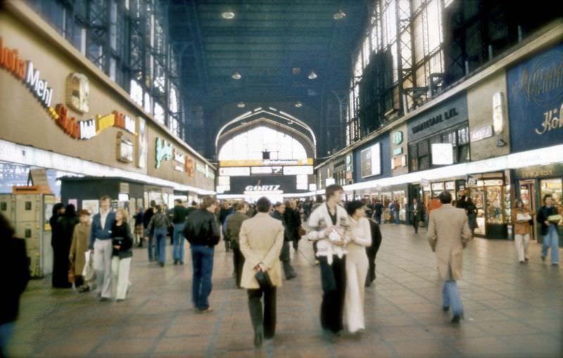 #63 Hamburg Central Station, Hamburg, Germany, April 1976