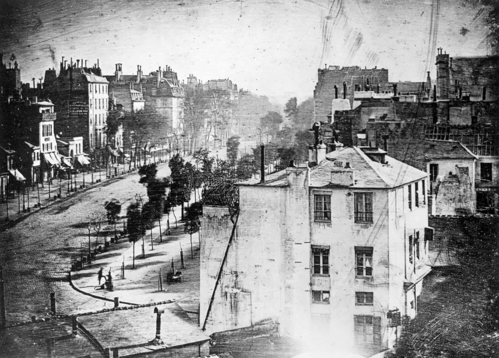 #21 The First Photograph Featuring a Person, 1838
