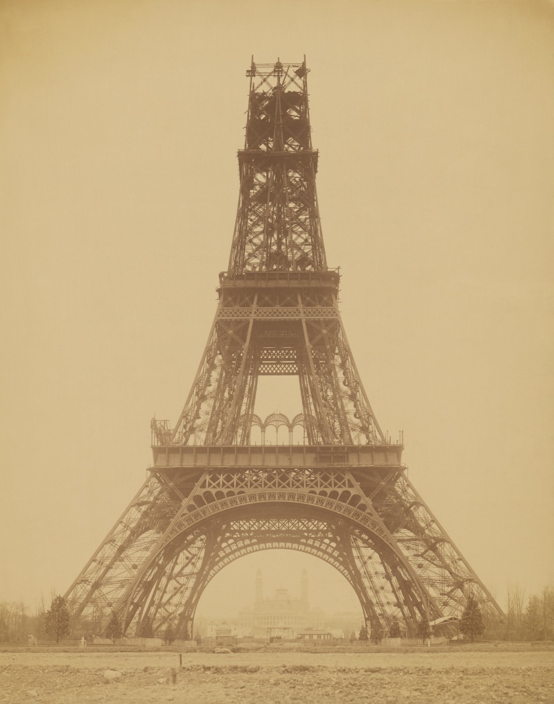 #23 The Eiffel Tower Under Construction, 1888