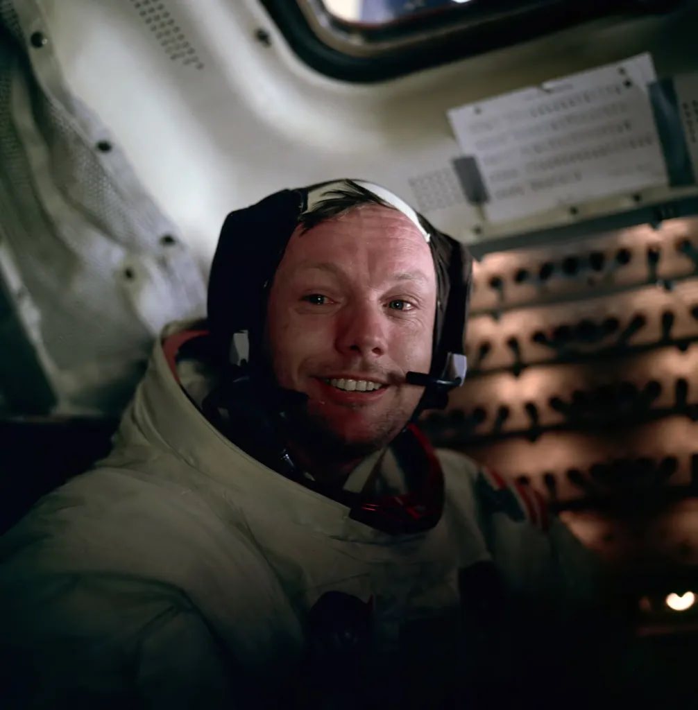 #8 Neil Armstrong After the First Moonwalk, 1969