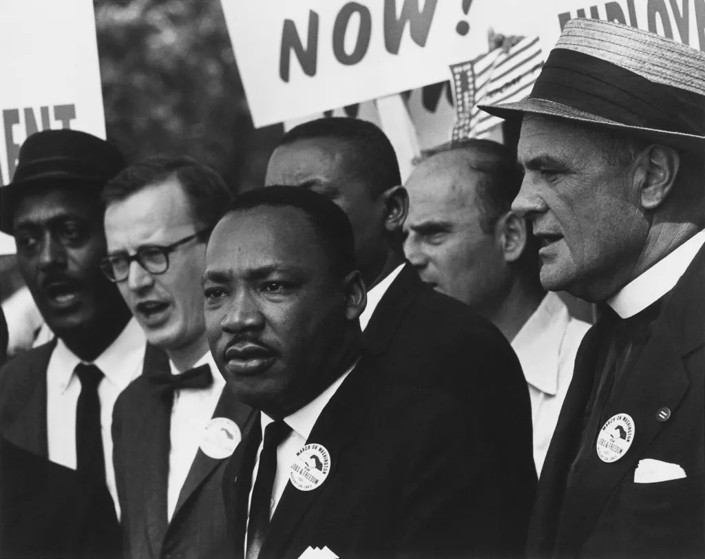 #42 Martin Luther King Jr. at the March on Washington, 1963