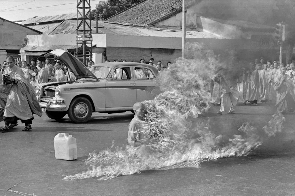 #7 Thích Quảng Đức’s Self-Immolation Protest, 1963