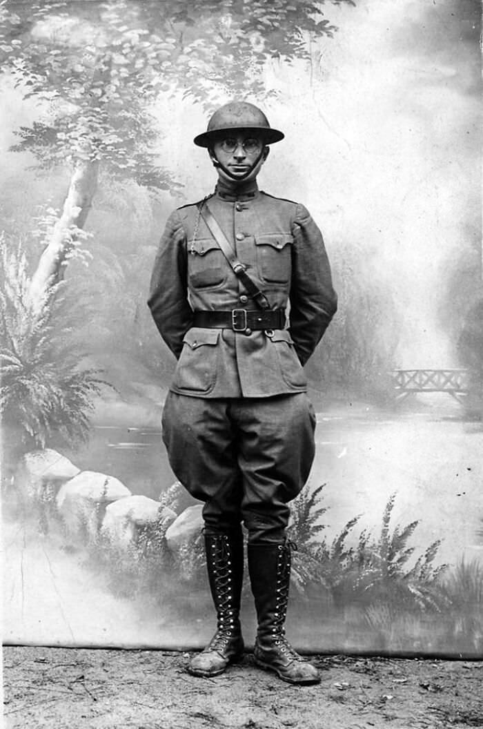 #100 Captain Harry S. Truman in WWI