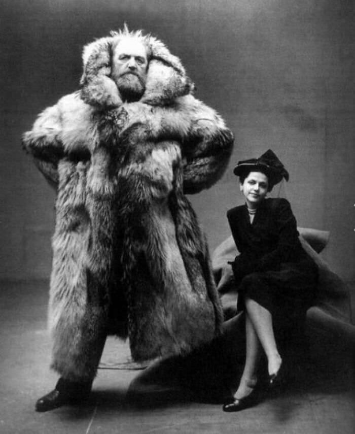 #108 Arctic Explorer and His Polar Bear Coat