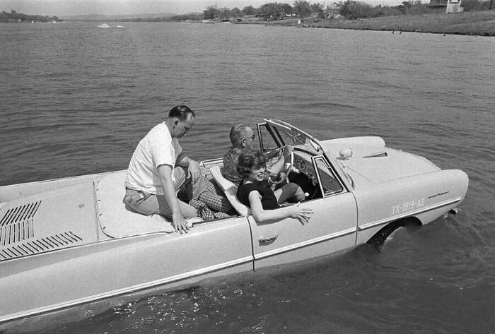 #114 President Lyndon B. Johnson Takes a Drive on his Amphicar