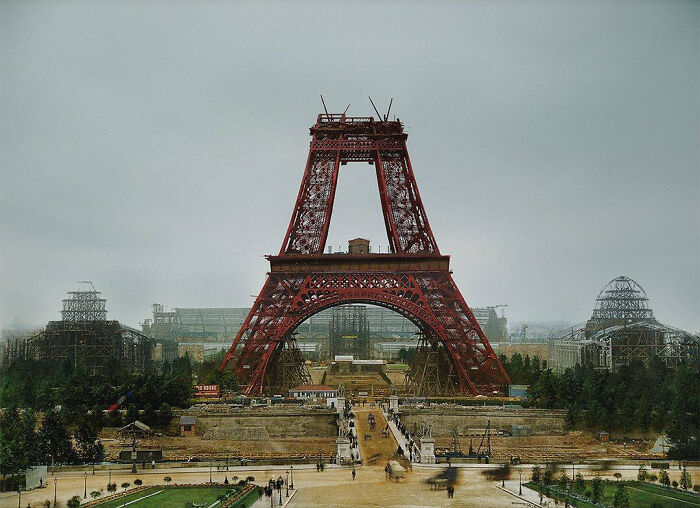 #10 Building the Icon: Eiffel Tower Construction in 1888